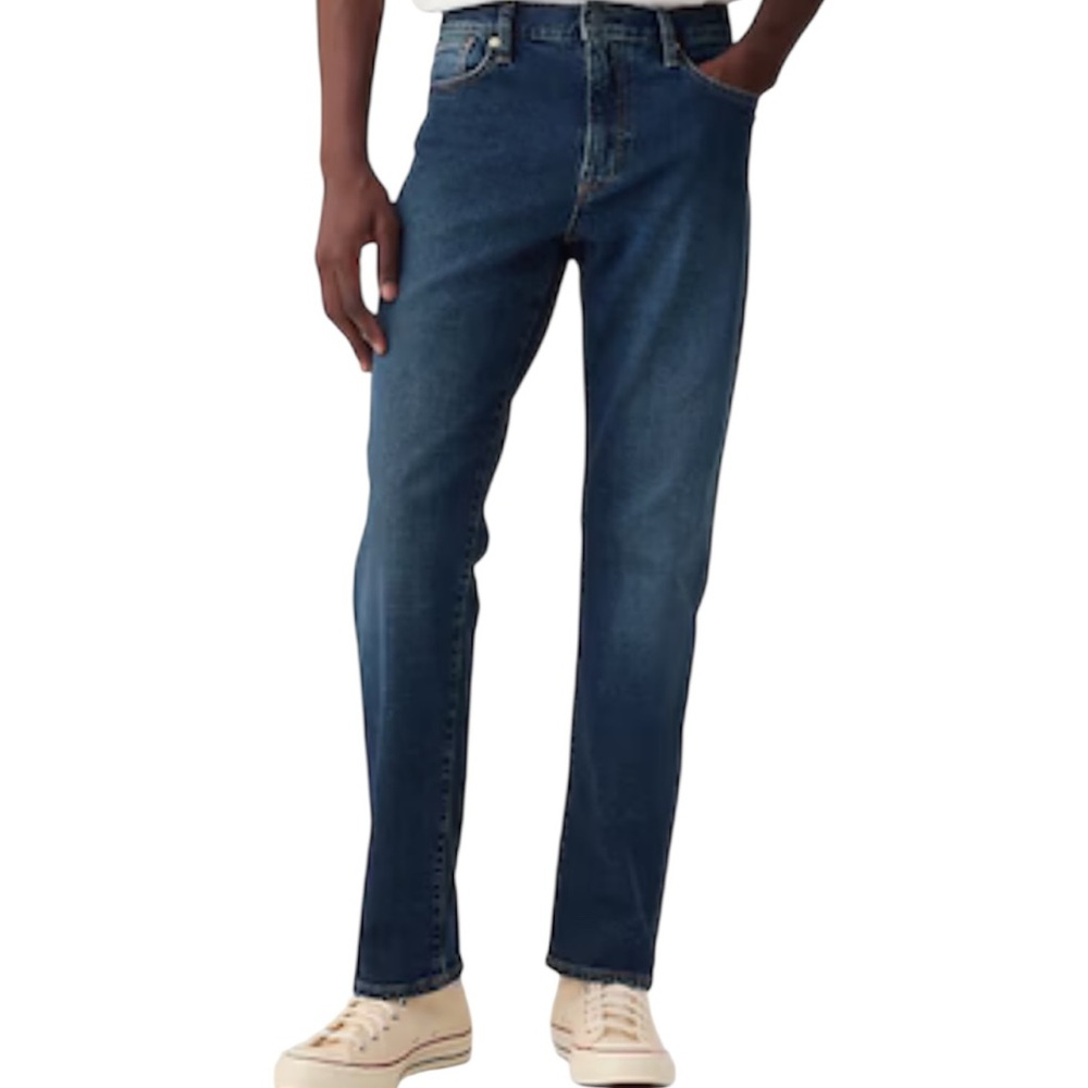 GAP Men's 34x30 Straight Taper Flex Denim Jeans